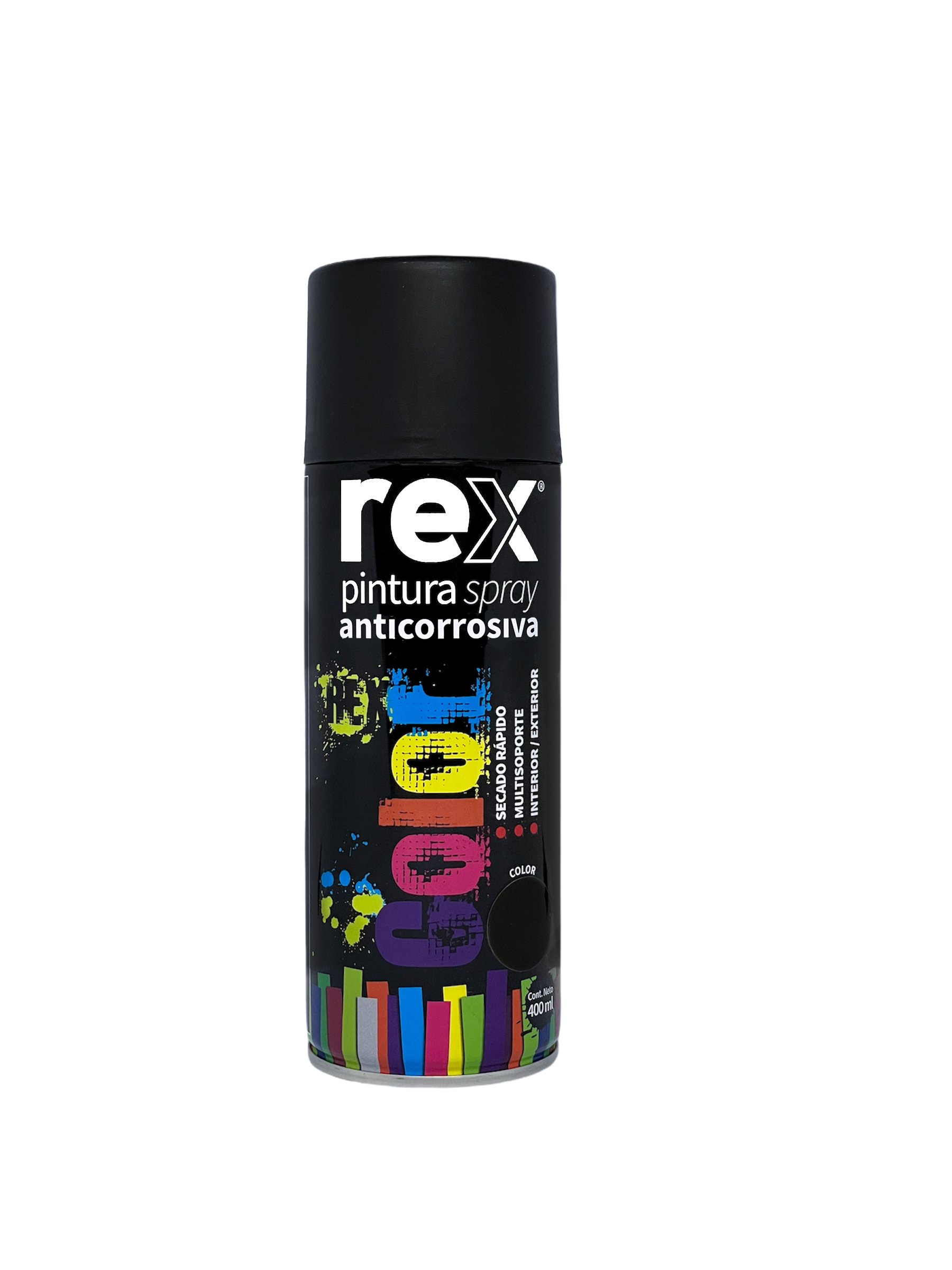 Spray Rex Anticorrosivo Negro